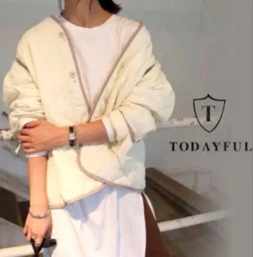 TODAYFUL 아이보리 퀼팅 자켓