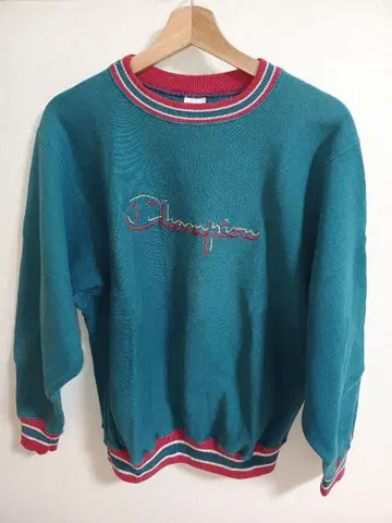 90s Champion 리버스 위브 터콰이즈 트레이닝복