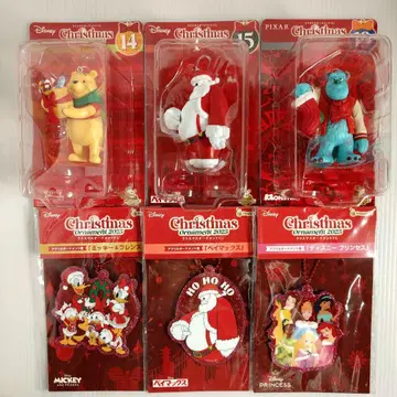 박스 포함 디즈니 크리스마스 오너먼트 6개 세트 2025년