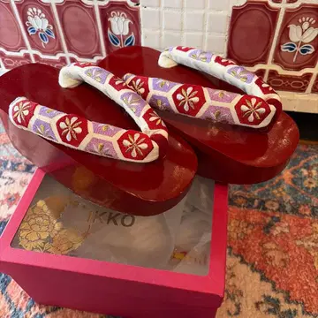 성인식 일본 나막신   마이코 나막신