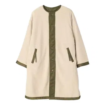 새상품 미사용 새상품급 그린 파크 아우터 2way 리버서블 코트