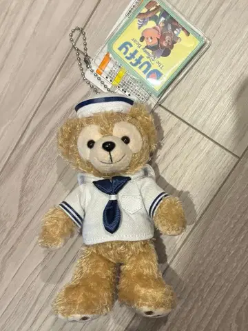 [ 새상품 ] 디즈니 시 한정판 세일러 닷피 인형 배지 수병