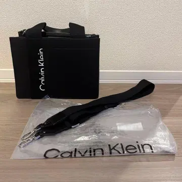 Calvin Klein 로고 나일론 2WAY 미니 토트