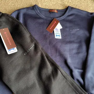 CLATHAS 맨투맨 세트 네이비 블랙