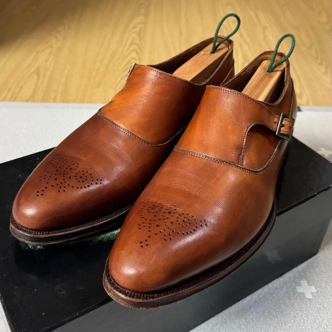 Jalan Sriwijaya Single Monk Shoes Size 9.5 #잘란스리와야,#잘란