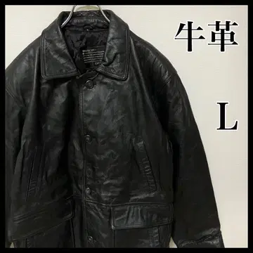 90s 빈티지 가죽 자켓 소가죽 천연 가죽 s5