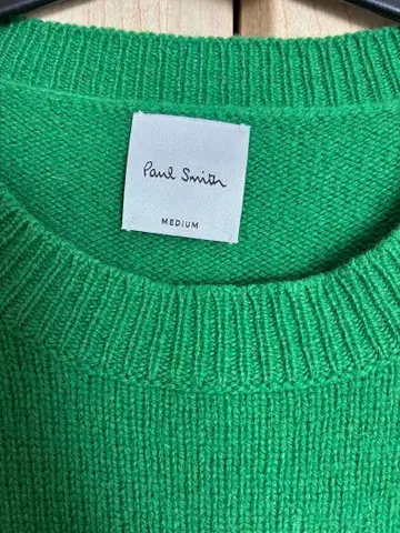 폴 스미스 모 100% 그린 니트 M
