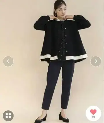 소노 3D 풀 디자인 가디건 블랙