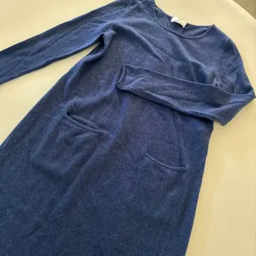 ALLUDE 롱 원피스 캐시미어 100% 새상품급