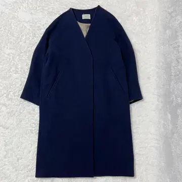 [인기] 이에나 x 마테코 노카라 울 코트 롱 스테디셀러 A라인 M