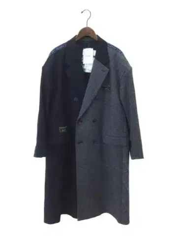 doublet (더블렛) 오버 체스터 코트 울 17aw