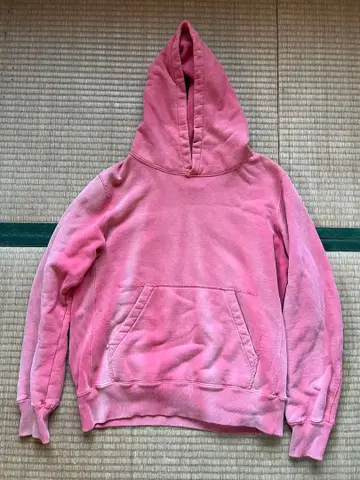 REMI RELIEF 빈티지 가공 풀오버 후드티