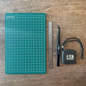 커팅 매트 눈금자 메이저 세트