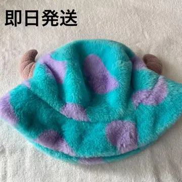 모자 햇 버킷햇 복슬복슬 디즈니 샐리 몬스터 주식회사 파랑