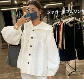 gypsohila Jacquard 블루종 자카드 블루종