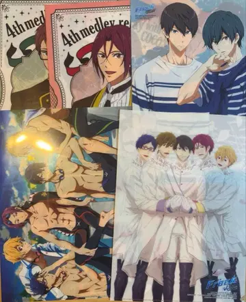 free! 클리어 파일 5개 세트 판매 일괄