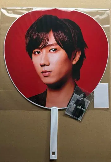 Snow Man ON 부채 클리어 스티커 아베 료헤이