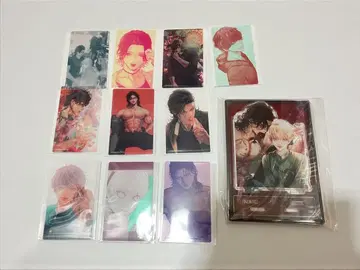 몬스터 앤 고스트 아크릴 스탠드 클리어 카드 10종