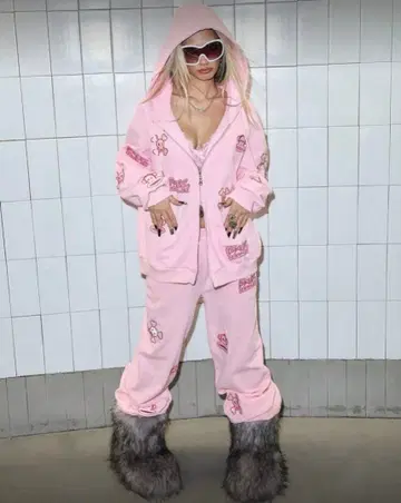 폴 프랭크 맨투맨 바지