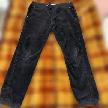 BAYFLOW 블랙 조거 팬츠 사이즈 4