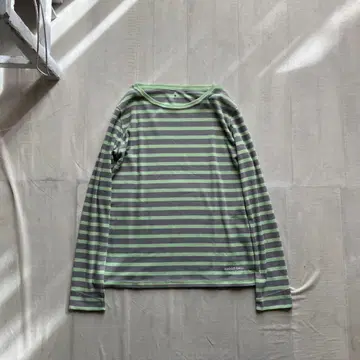 mont-bell / 보더 긴팔 티셔츠 L 몽벨