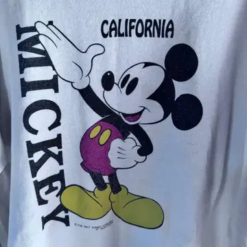 미키마우스 캘리포니아 맨투맨 L 사이즈