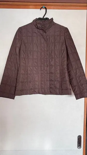 DAKS 브라운 퀼팅 자켓