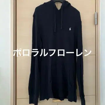 폴로 랄프로렌 와플 편직 후드티 여성용 부드러운 긴 길이 L 사이즈