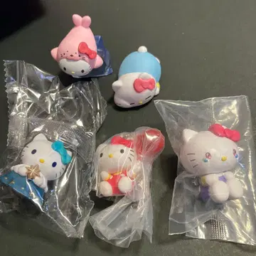 헬로키티 캡슐 토이 5체 세트