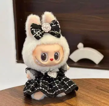 LABUBU 봉제 인형 옷 귀여운 옷 라부부 옷 갈아입기 3종 세트