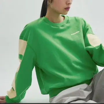 ADAM ET ROPE 그린 트레이닝복