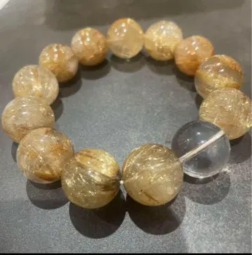 루틸 쿼츠 18m 구슬