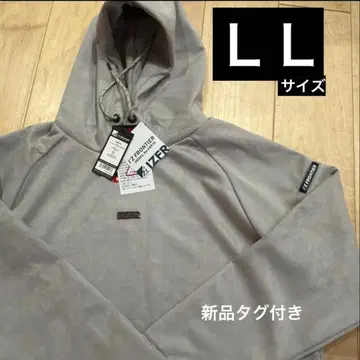 I'Z FRONTIER 스모크 그레이 후드 부착 후드티