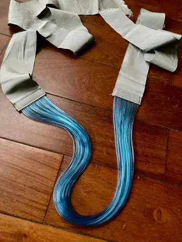 sacai 비닐 리본 벨트