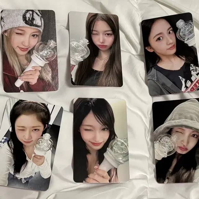아이브 응원봉 포카 일괄 ive photo card