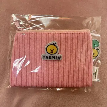 SHINee x JOGUMAN 코듀로이 파우치 태민 TAEMIN