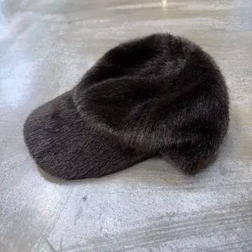 키지마 타카유키 KIJIMATAKAYUKI 페이크 퍼 캡