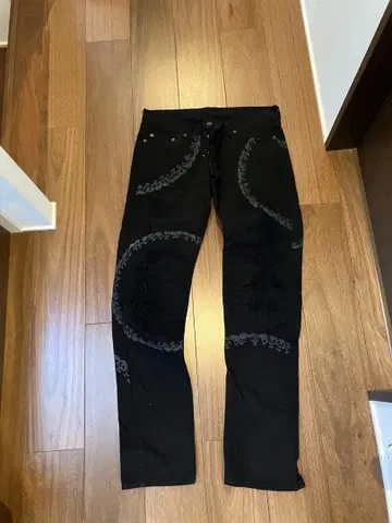 HystericGlamour 스컬 데님