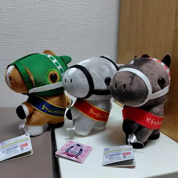 서러브레드 컬렉션 스탠딩 포즈 봉제 인형 3종 세트