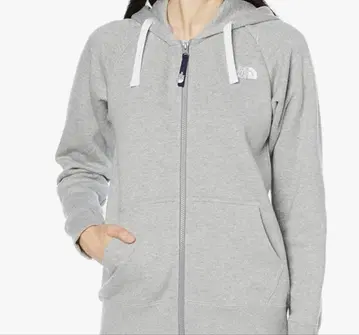 THE NORTH FACE 그레이 풀 집업 후드티