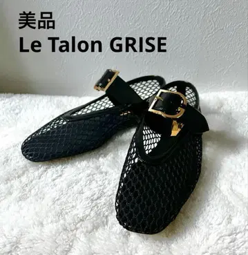 [새상품급] Le Talon 르타롱 메쉬 메리제인 블랙
