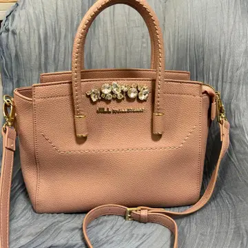 JILL BY JILLSTUART 핑크 비쥬로얄 토트백