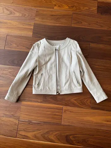 anySiS 가죽 자켓 M 사이즈 베이지