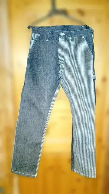 KOJIMA GENES 스트라이프 데님 팬츠