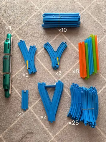 프라레일 레일 부품 세트 50개