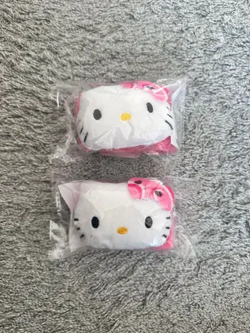 헬로키티 봉제 인형 2개 세트