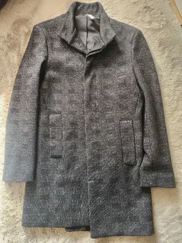 ZARA MAN 그레이 체스터 코트