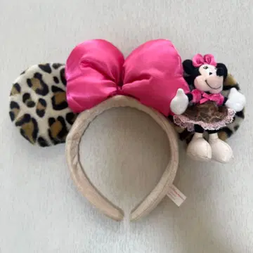 미니 마우스 레오파드 무늬 머리띠