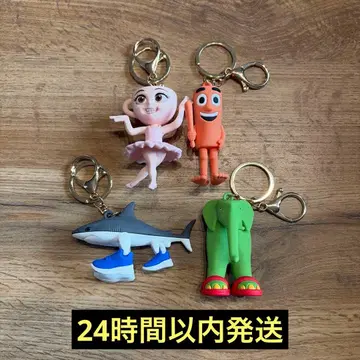 이탈리안 레인 로트 ai 몬스터 키링 4개 세트