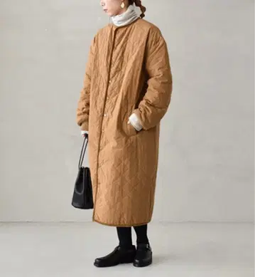 올드맨즈테일러 퀼팅 코트